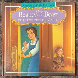 Disney Beauty and the Beast Lift-the-Flap Book - Belle Explores The Castle